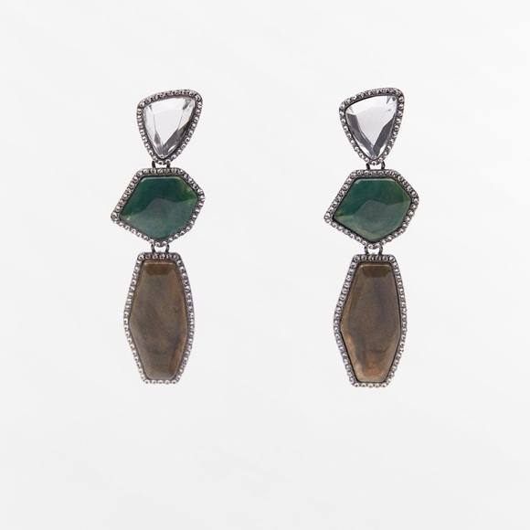 Zara stone earring - Picture 8 of 13